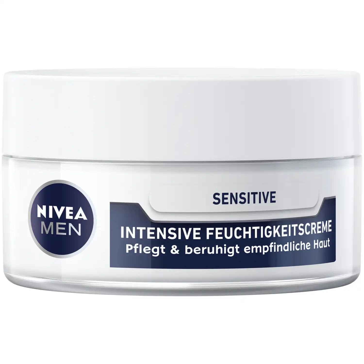 Nivea Men Sensitive nawilżający krem do twarzy dla mężczyzn do skóry wrażliwej, 50 ml