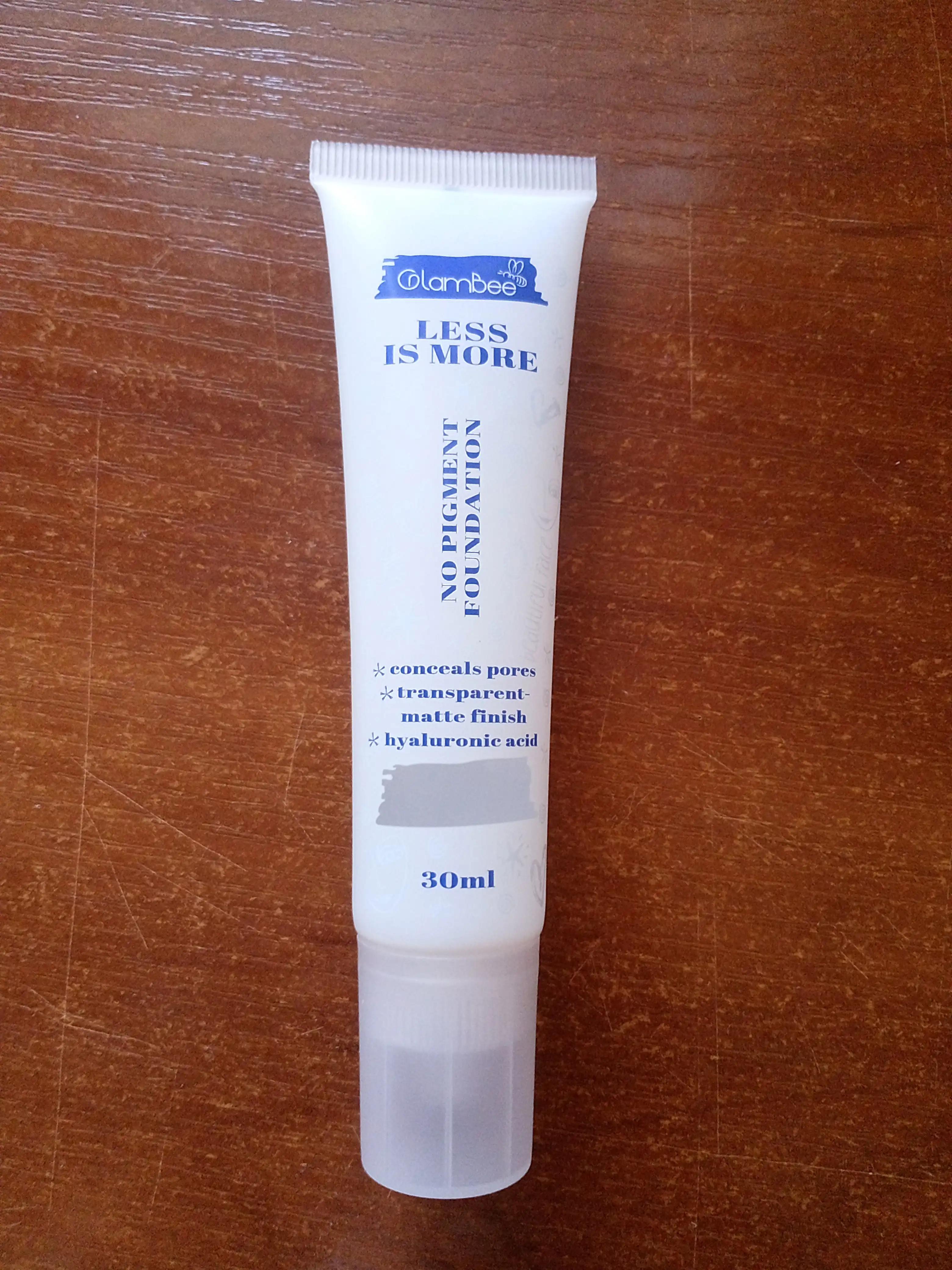 Glambee no pigment foundation