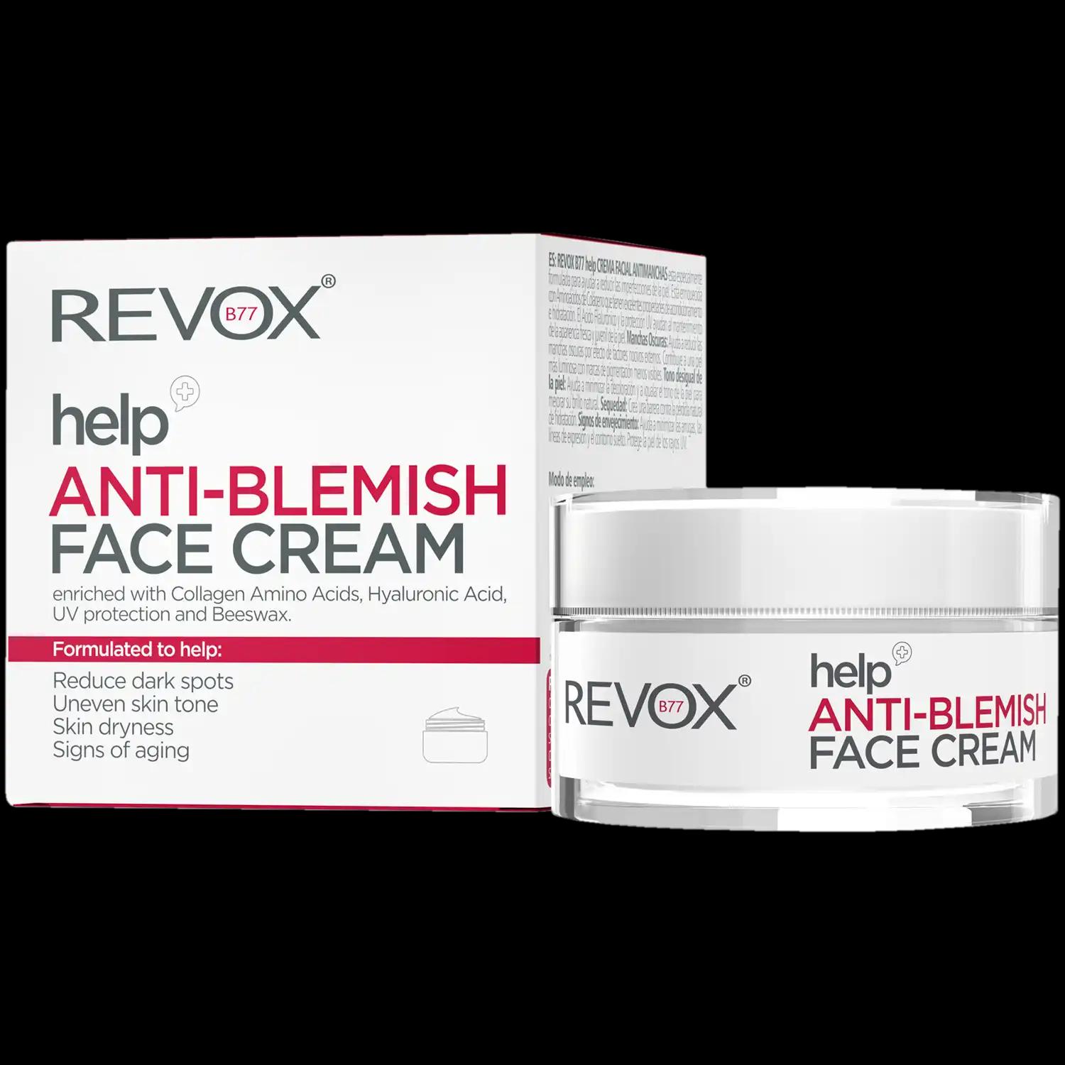 Revox Help Anti-Blemish krem przeciw niedoskonałościom do twarzy, 50 ml