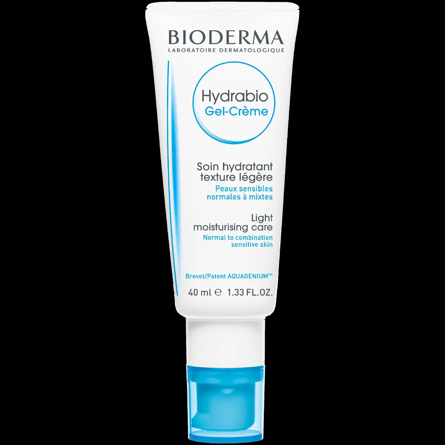 Bioderma Hydrabio Gel-Créme krem nawilżający o lekkiej konsystencji do twarzy, 40 ml