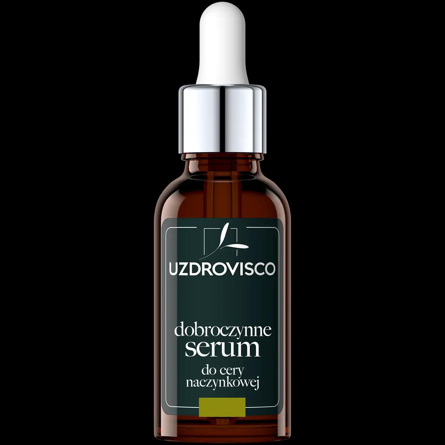 Uzdrovisco wzmacniające serum na naczynka do twarzy, 30 ml