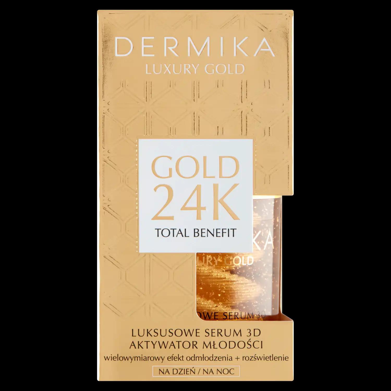 Dermika Gold 24K serum-aktywator do twarzy, 60 g