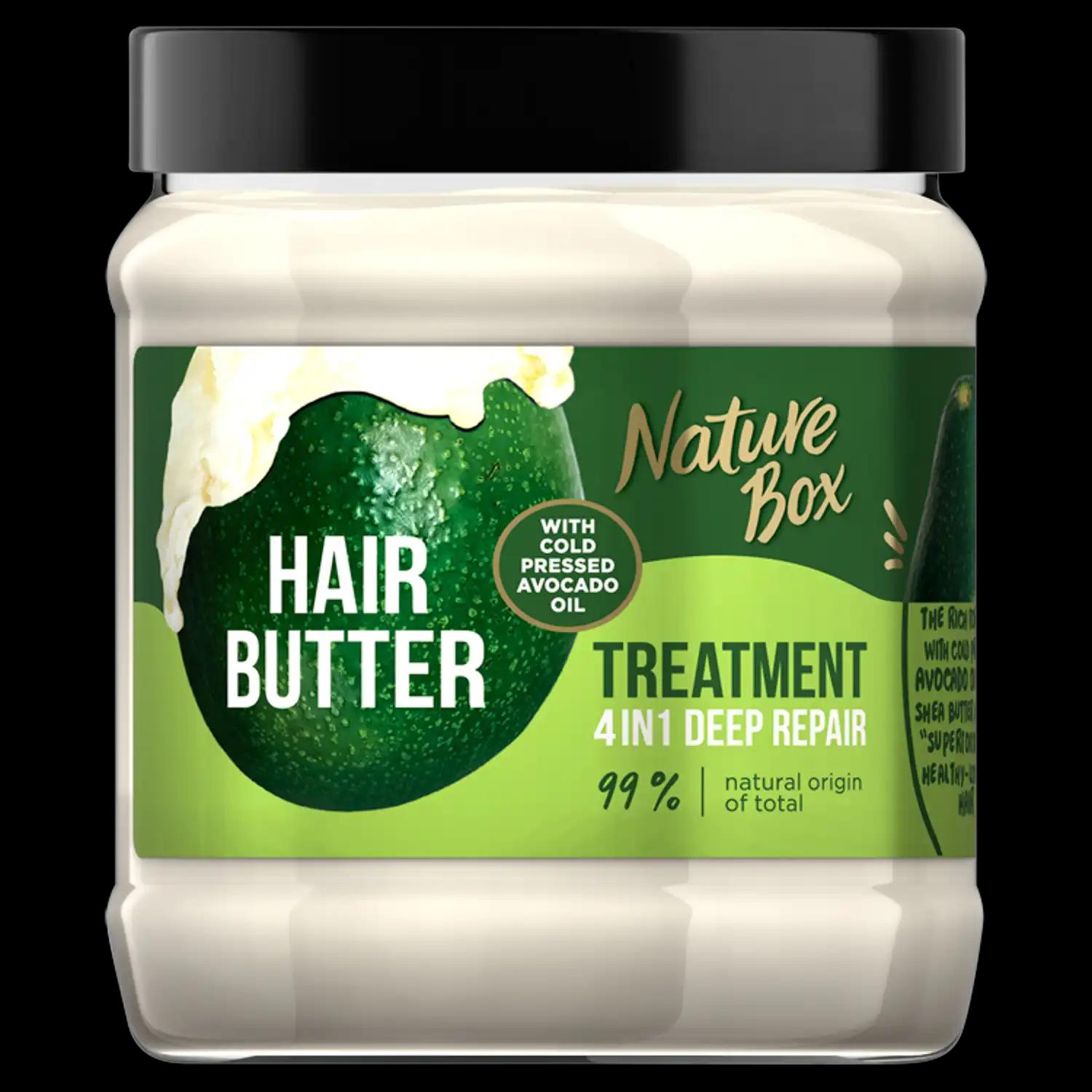 Nature Box Hair Butter do włosów 4w1 głeboko regenerująca, 300 ml