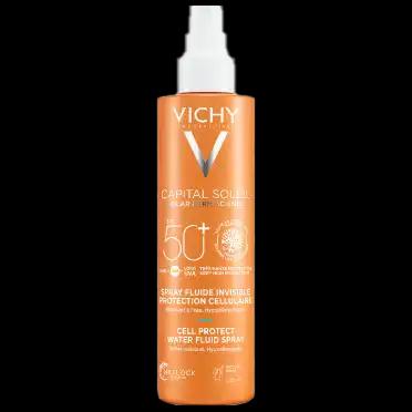 Vichy Capital Soleil Cell Protect UV spray do opalania SPF50+, 200 ml