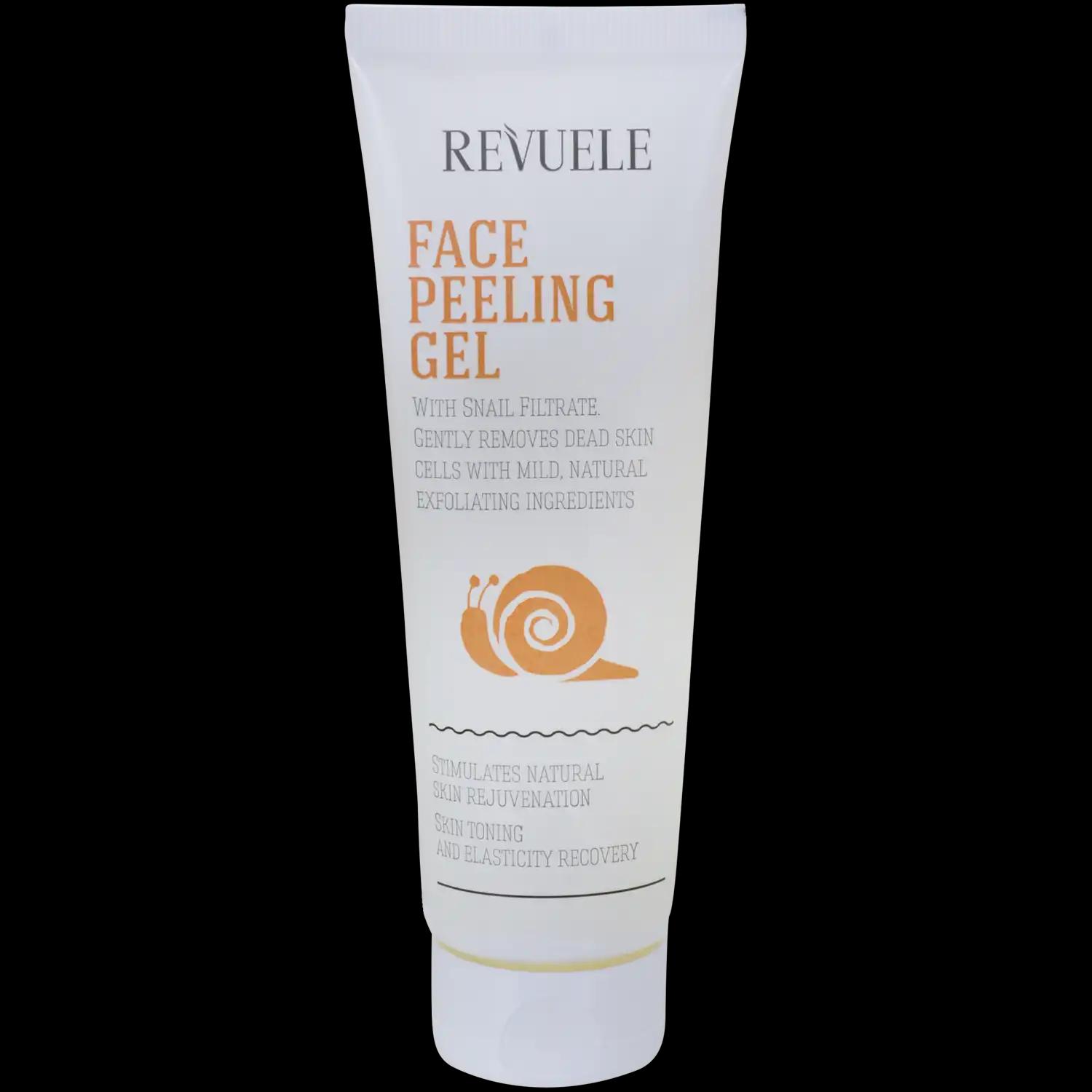 Revuele Śluz slimaka peeling w żelu do twarzy, 80 ml