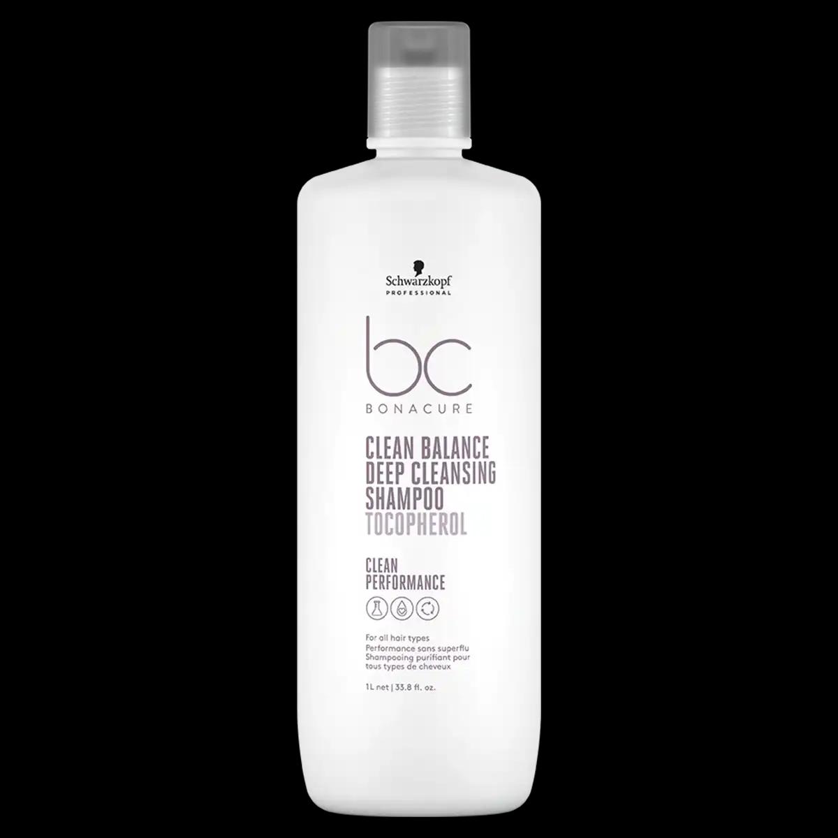 Schwarzkopf Professional BC Clean Balance głęboko oczyszczający do włosów, 1000 ml