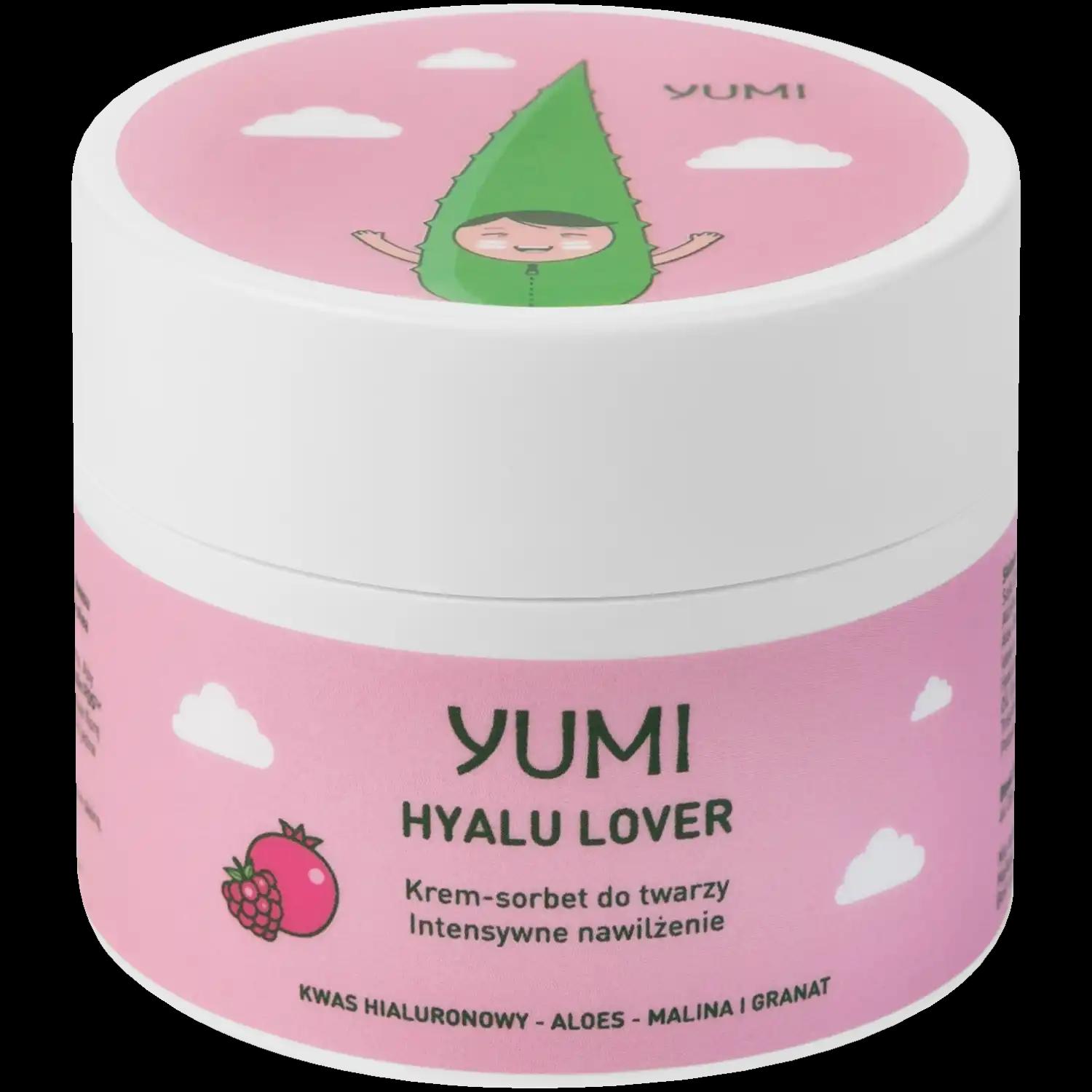 Yumi Hyalu Lover krem-sorbet do twarzy, 50 ml