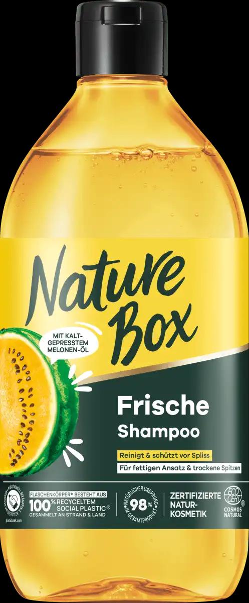 Nature Box Shampoo mit kaltgepresstem Melonen-Öl, 385 ml