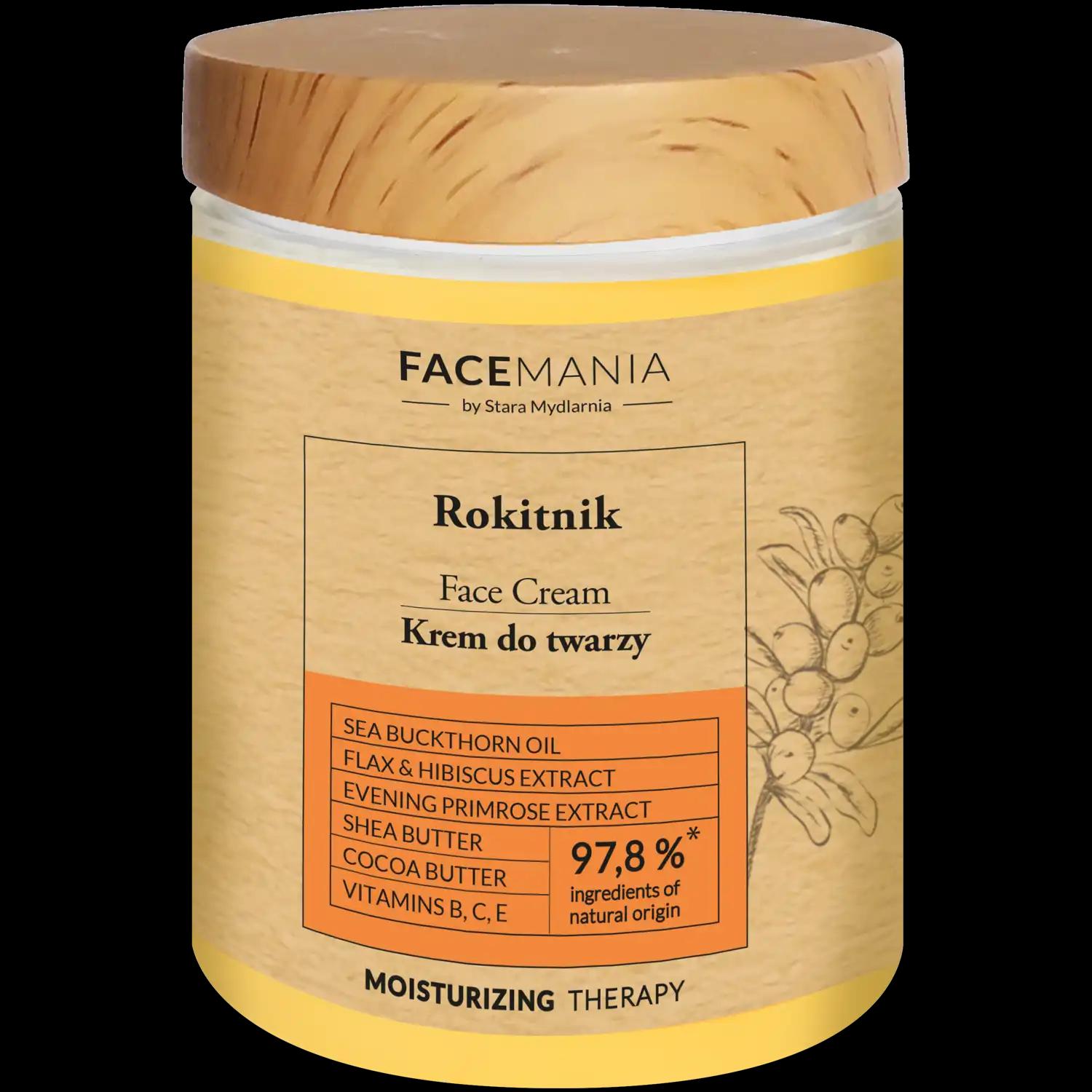 Facemania Rokitnik rokitnikowy krem do twarzy, 100 ml