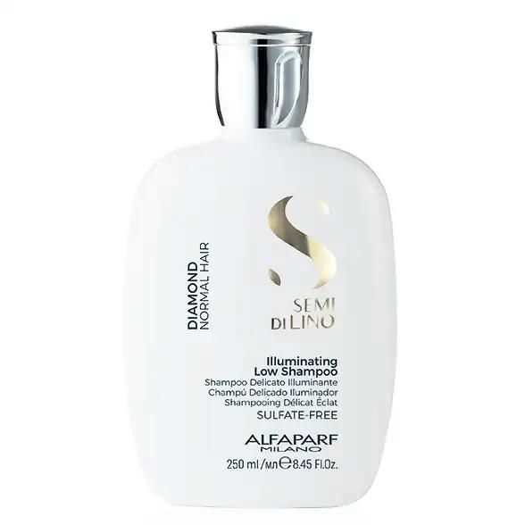 Alfaparf Semi Di Lino Diamond Illuminating Low rozświetlający niskopieniący do włosów, 250 ml