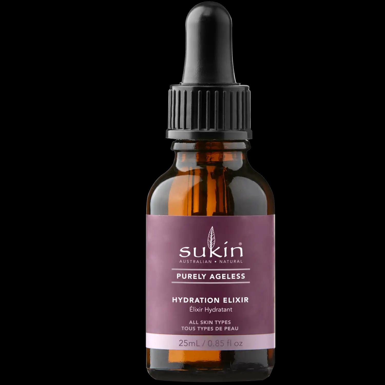 Sukin Purely Ageless nawiżajacy eliksir, 25 ml