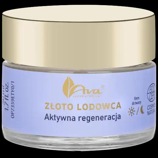 AVA Laboratorium Złoto Lodowca regenerujący krem do twarzy na dzień i noc, 50 ml