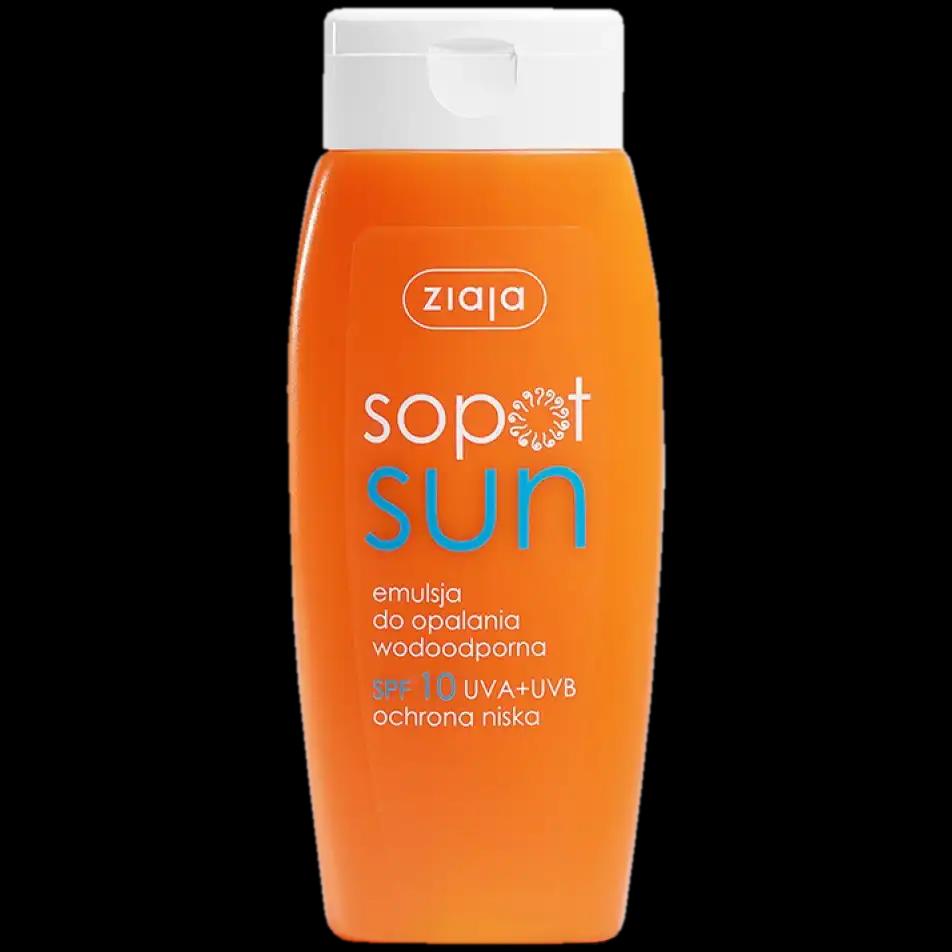 Ziaja Sopot Sun emulsja do opalania SPF10, 150 ml