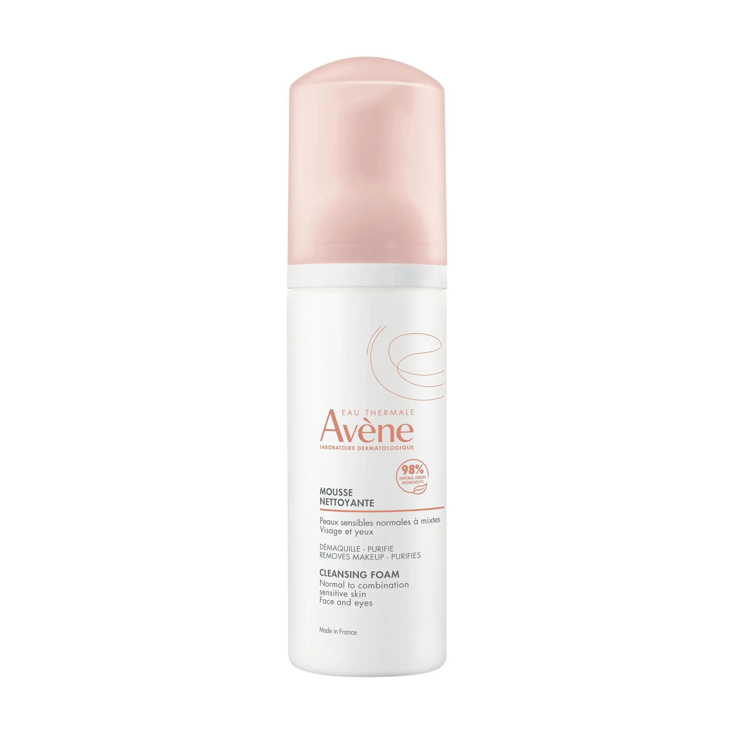 Avene pianka oczyszczająca do twarzy, 150 ml