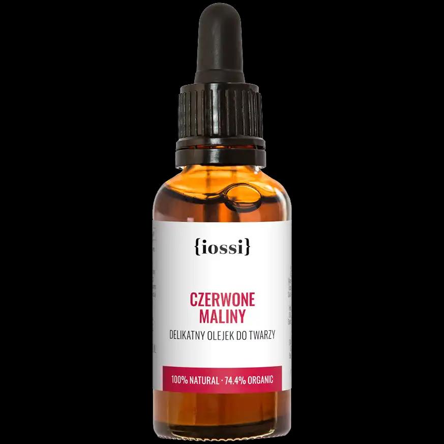 Iossi Czerwone Maliny delikatny olejek do twarzy, 30 ml