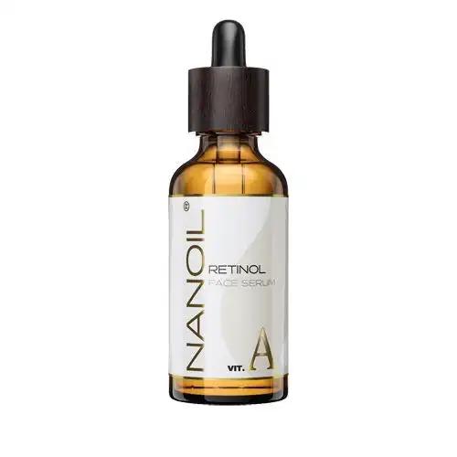 Nanoil Retinol Vitamin A serum do twarzy z retinolem i witaminą A, 50 ml