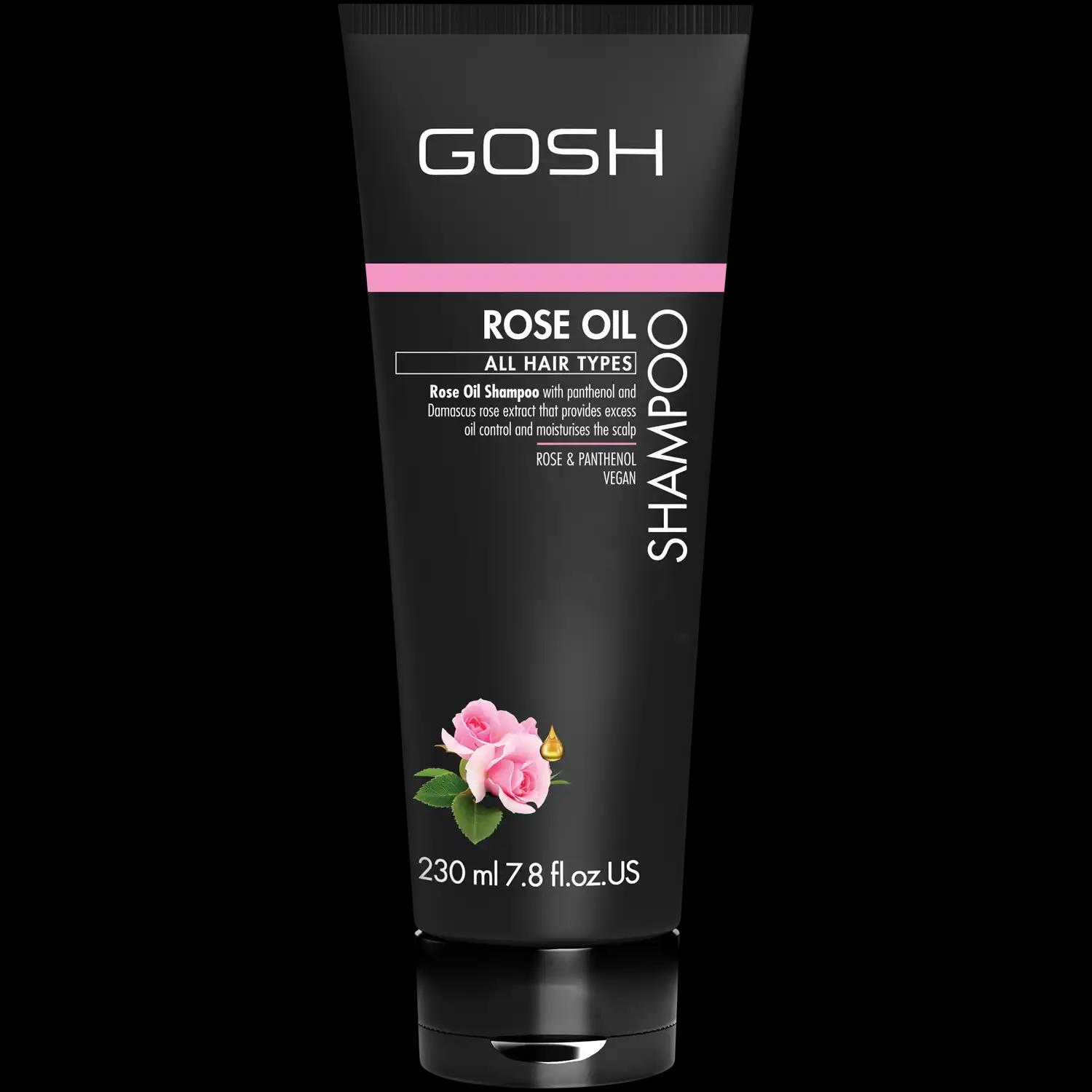 Gosh Rose Oil do włosów z olejkiem różanym, 230 ml