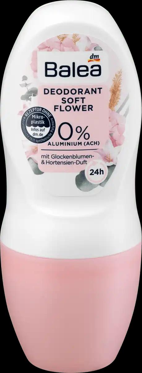 Balea Dezodorant w kulce Soft Flower, 50 ml