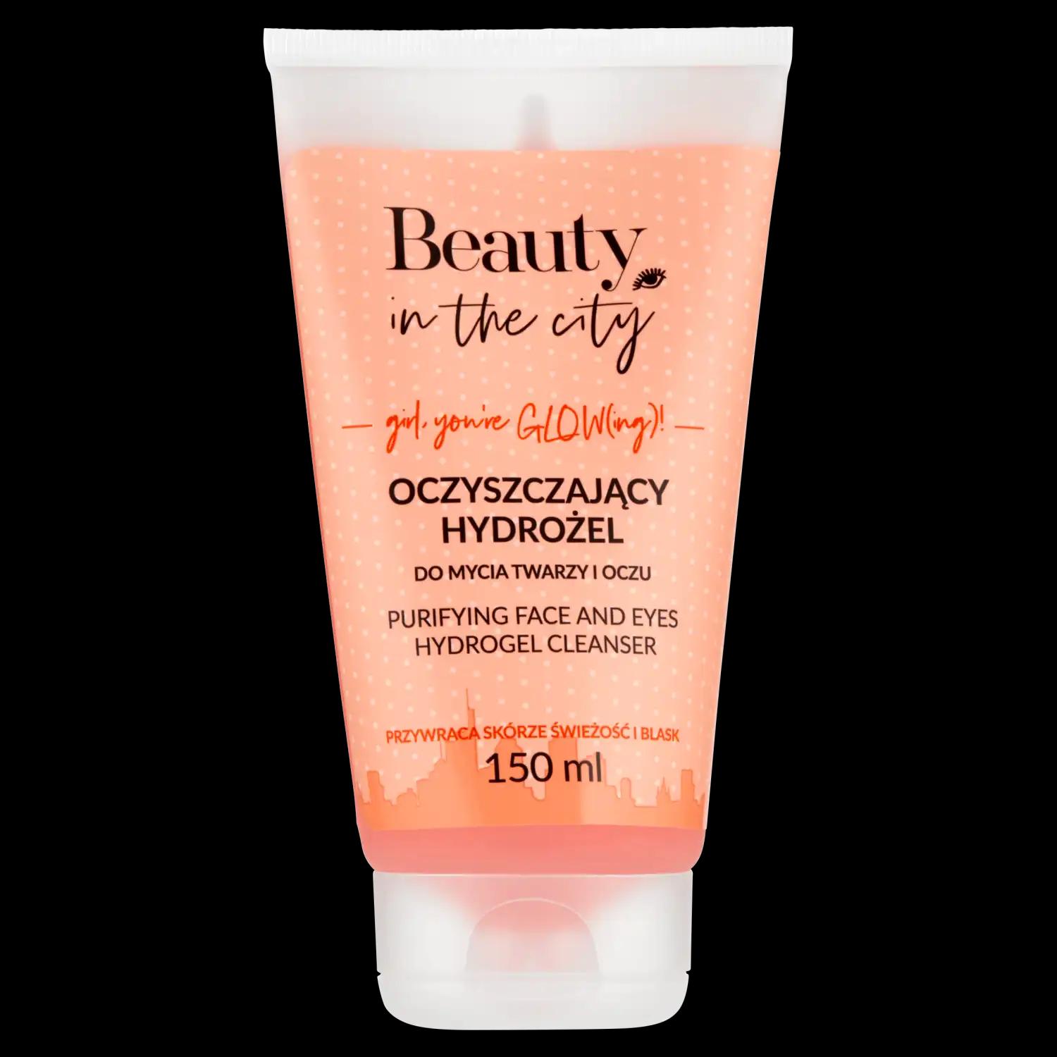 Beauty In The City oczyszczający hydrożel do mycia twarzy, 150 ml