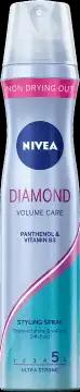 Nivea NIVEA Diamond Volume Care do włosów poziom utrwalenia 5, Ultra Strong 250 ml