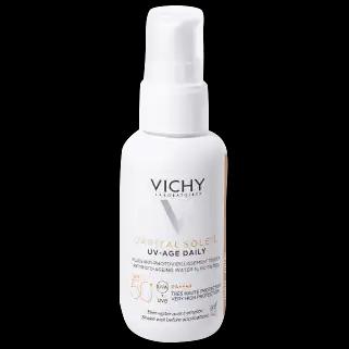 Vichy Capital Soleil UV-Age koloryzujący fluid przeciw fotostarzeniu SPF50+, 40 ml