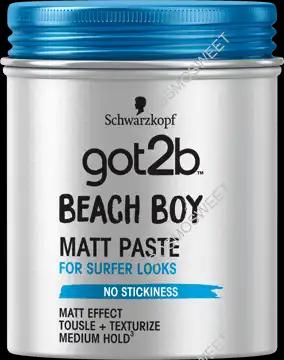 Schwarzkopf SCHWARZKOPF GOT2B Beach Boy do włosów matująca- Surfer Look 100 ml