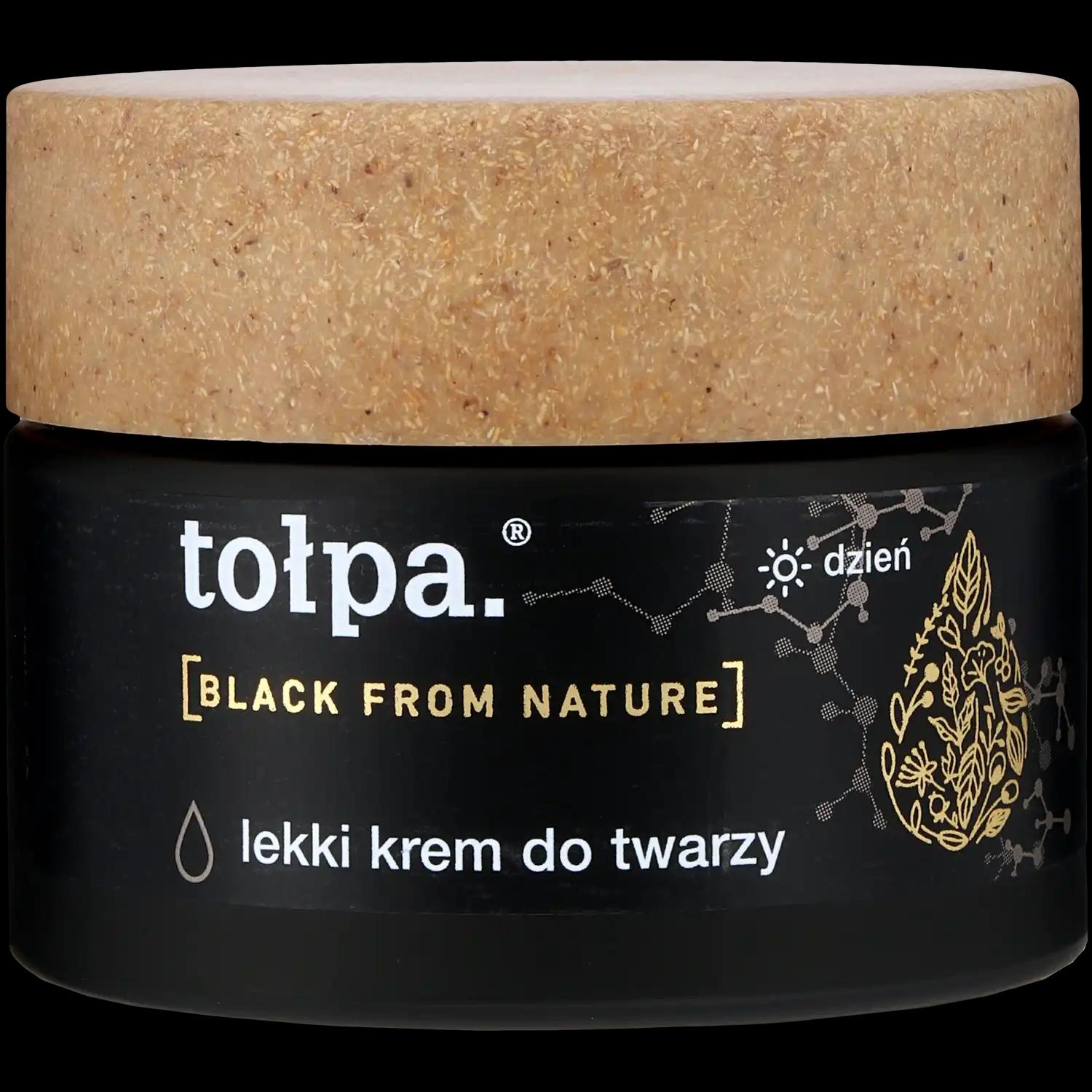 Tolpa Black From Nature lekki krem do twarzy, 50 ml