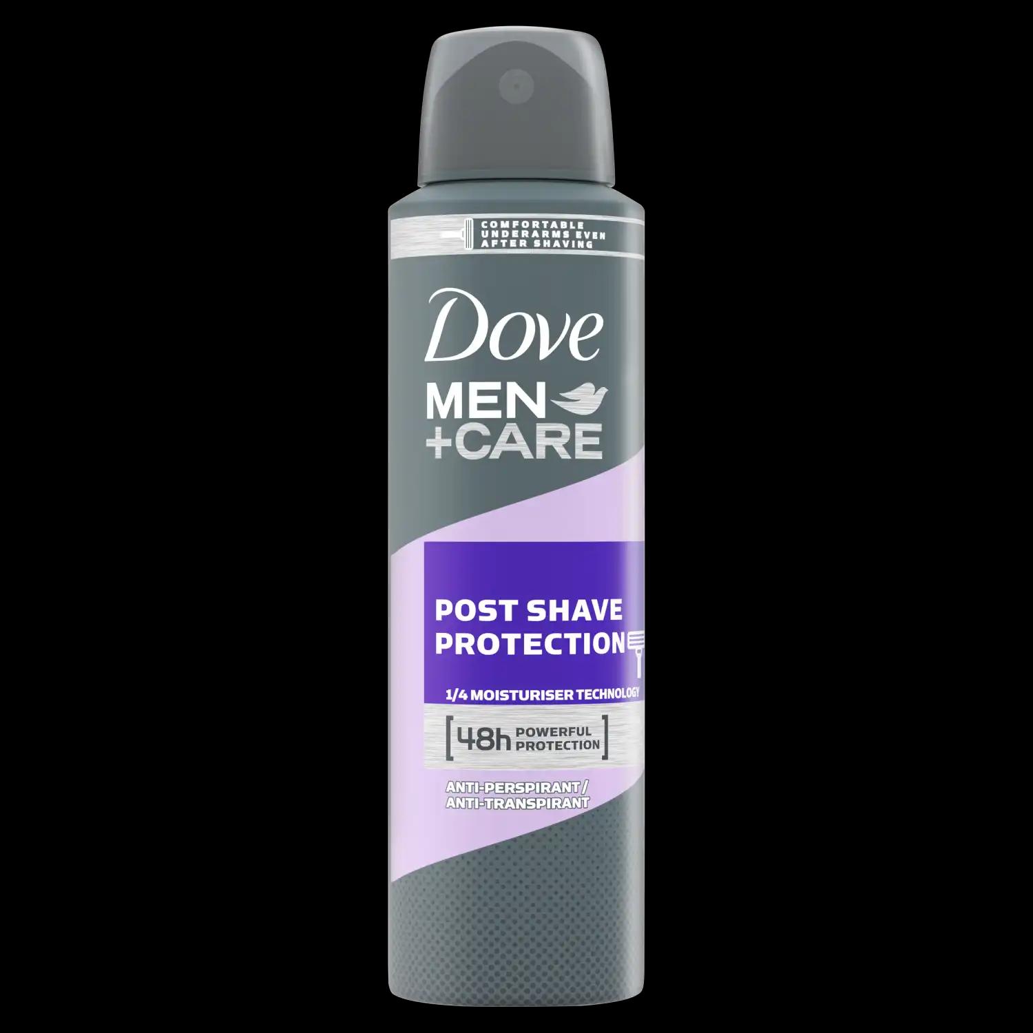 Dove Post Shave Protection antyperspirant w sprayu męski, 150 ml