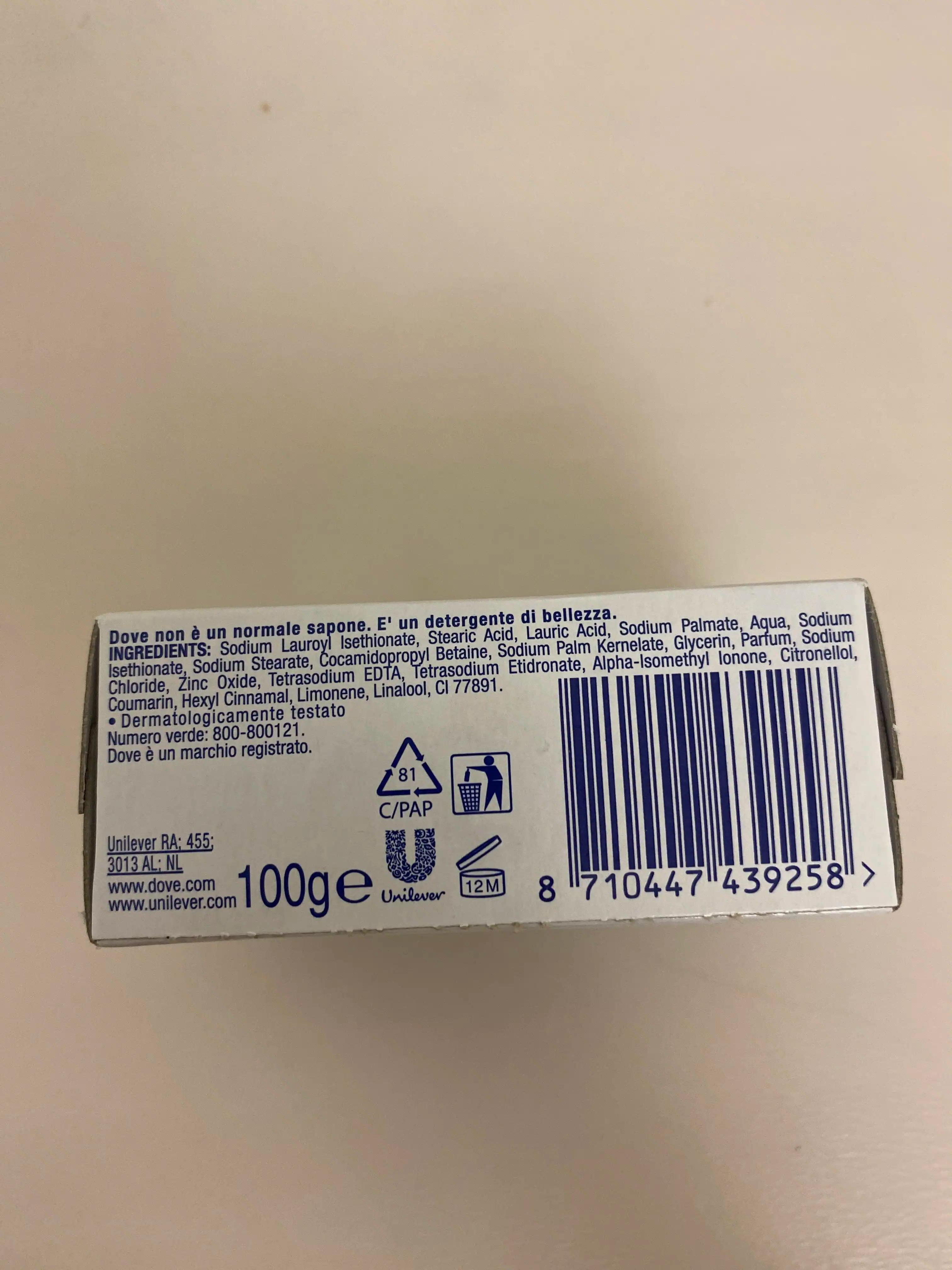 Dove beauty cream bar