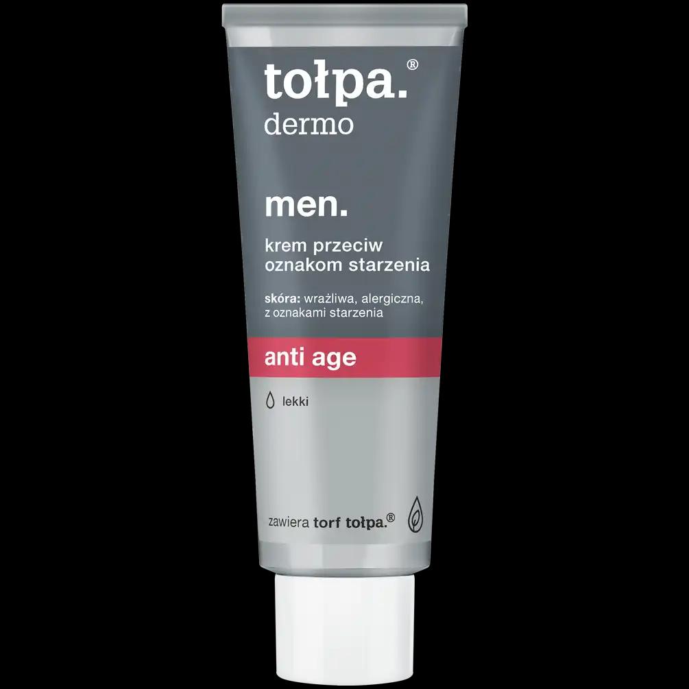 Tolpa Dermo Men Anti Age krem przeciw oznakom starzenia, lekki, 40 ml