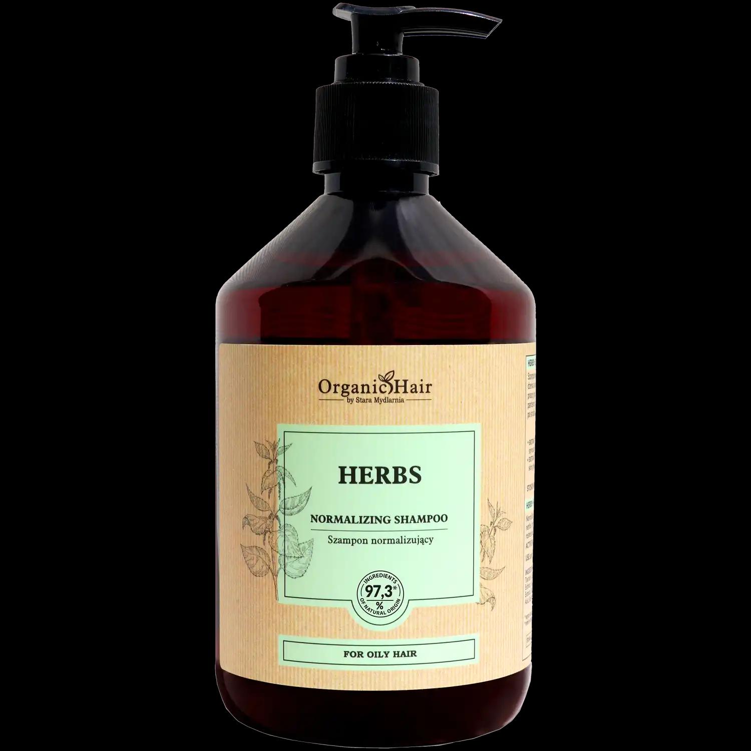 Stara Mydlarnia Organic Hair By Herbs normalizujący do włosów, 500 ml