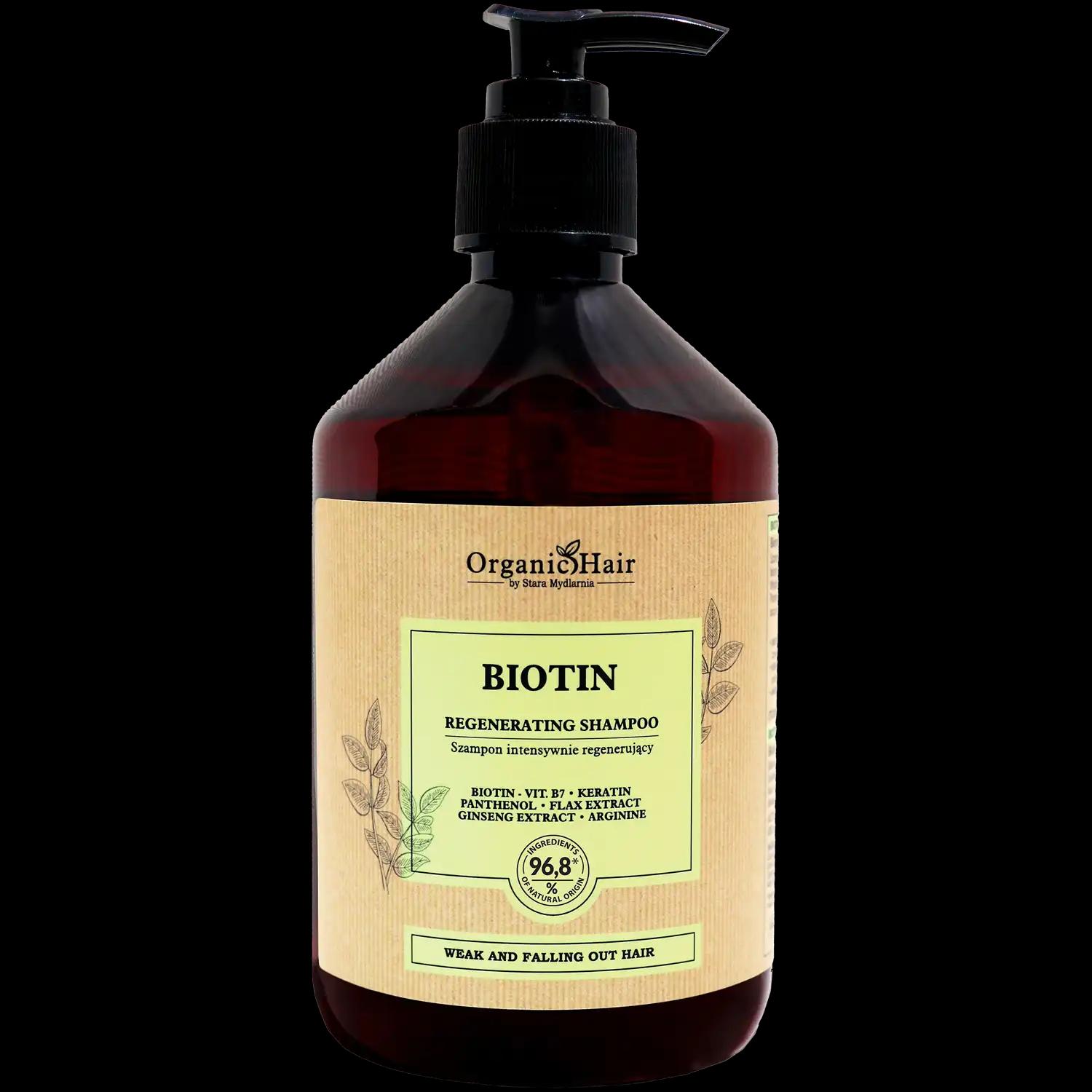 Stara Mydlarnia Organic Hair By Biotin regenerujący do włosów, 500 ml