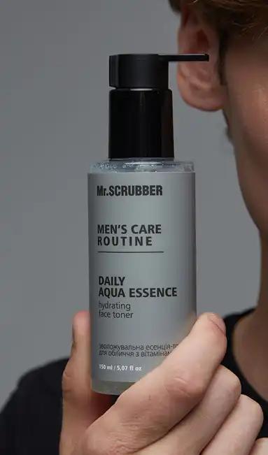 Mr.Scrubber Зволожувальна есенція-тонер для обличчя з вітамінами Men’s Care Routine