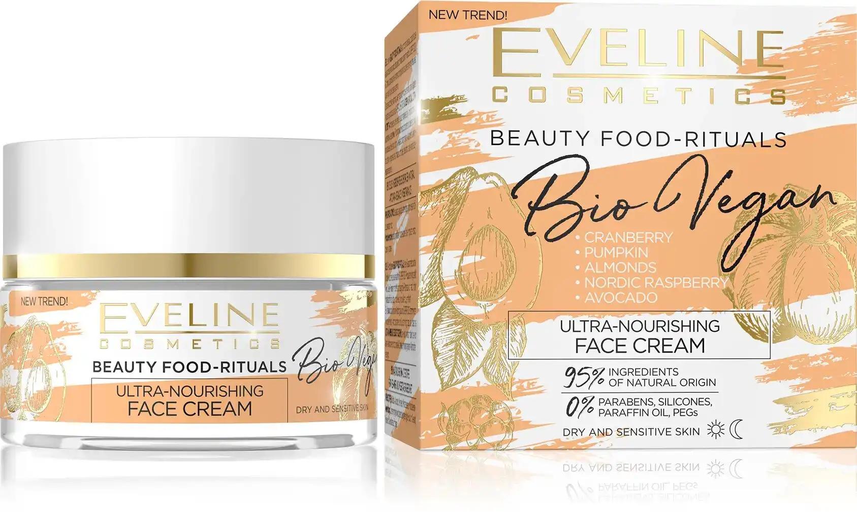 Eveline Cosmetics крем для обличчя ультраживильний Bio Vegan, 50мл