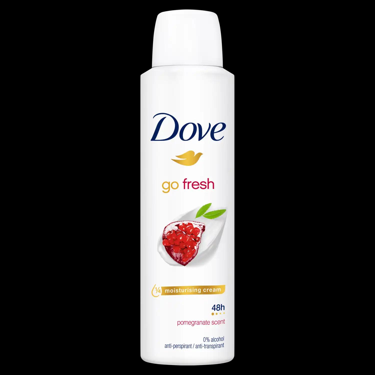 Dove Go Fresh dezodorant damski w sprayu, 150 ml