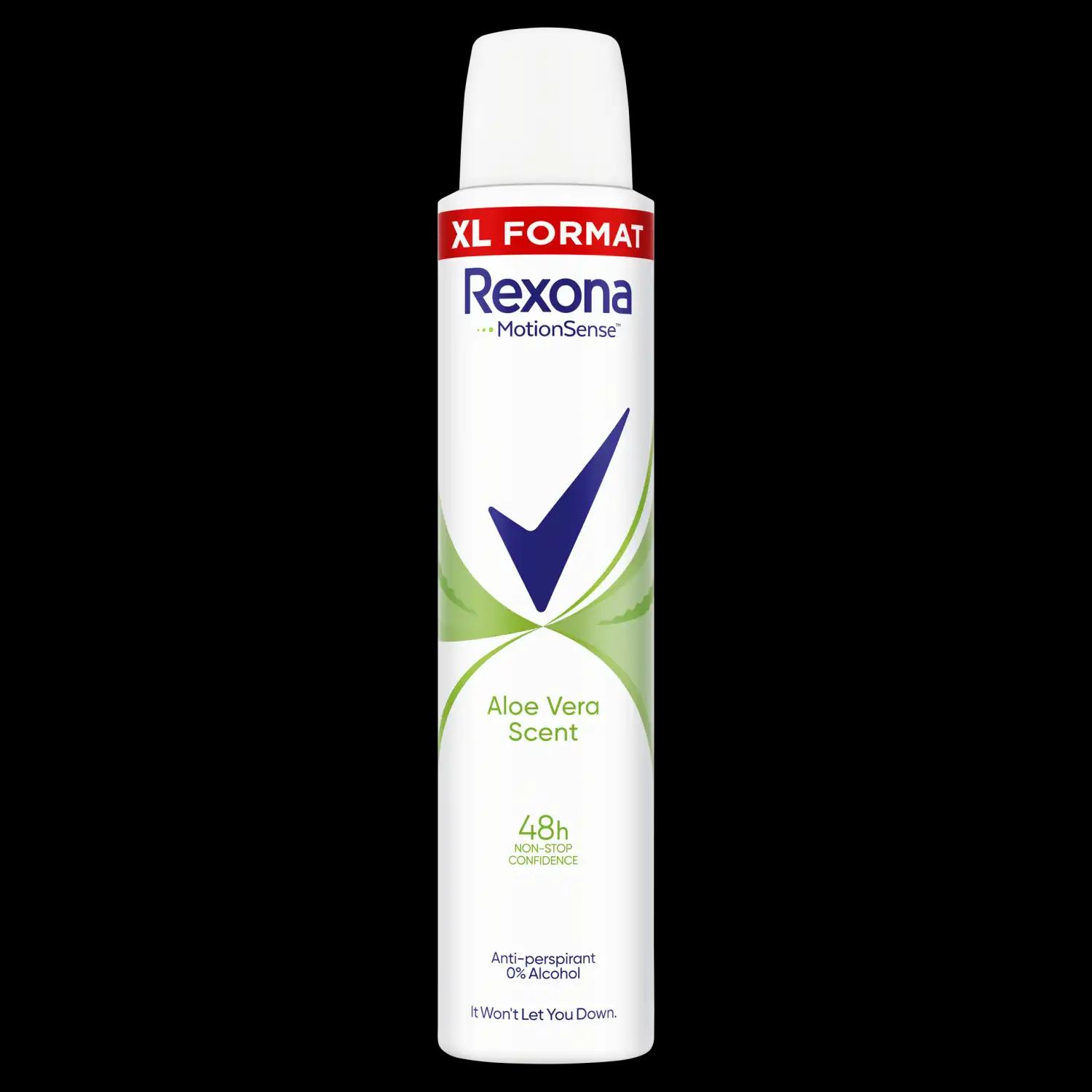 Rexona Motion Sense Aloe Vera Scent antyperspirant w sprayu damski, 200 ml