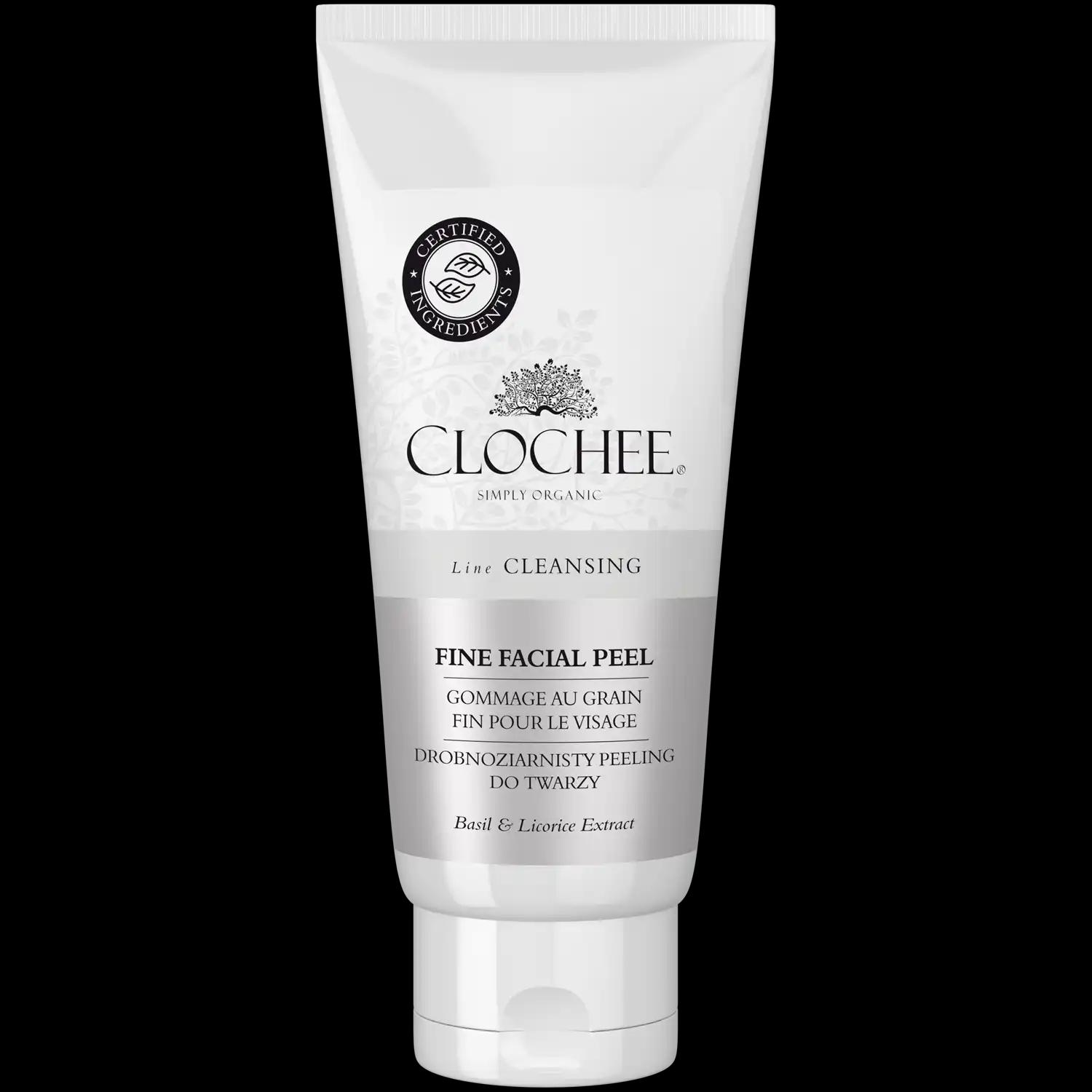 Clochee Cleansing drobnoziarnisty peeling do twarzy, 100 ml