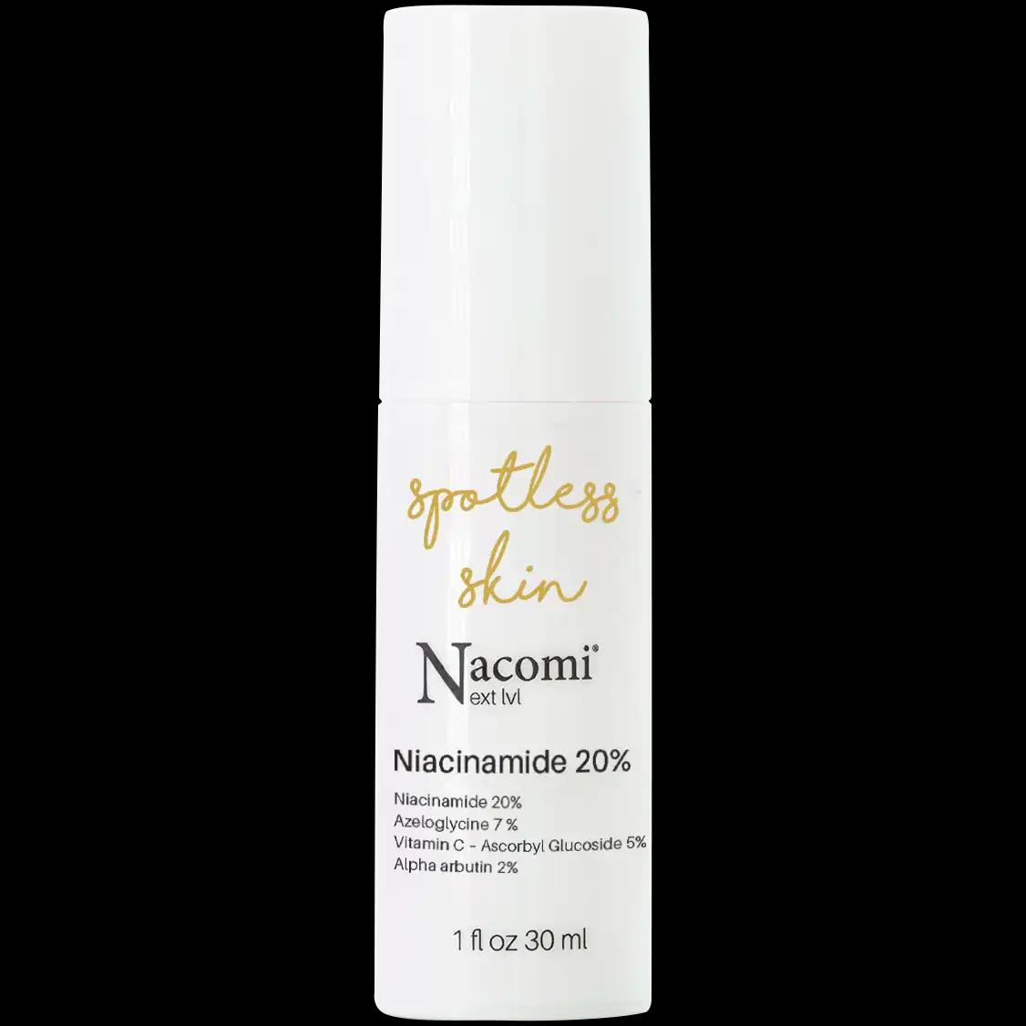 Nacomi Next Level serum z 20% niacynamidem do twarzy, 30 ml