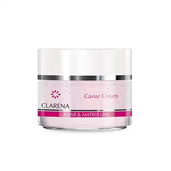 Clarena Caviar Matrix Line kawiorowy krem do twarzy z perłą, 50 ml