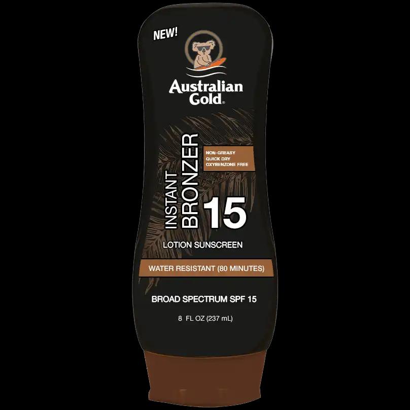 Australian Gold krem przeciwsłoneczny z bronzerem SPF15, 237 ml