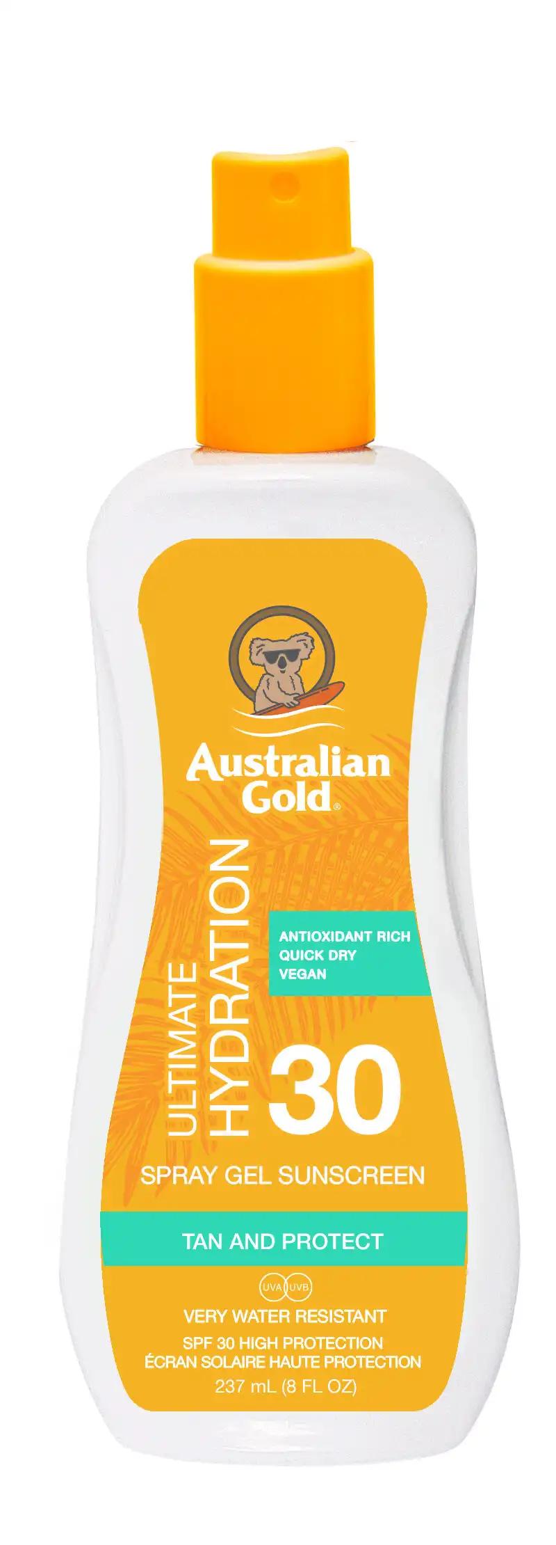 Australian Gold krem przeciwsłoneczny w sprayu z SPF30, 237 ml