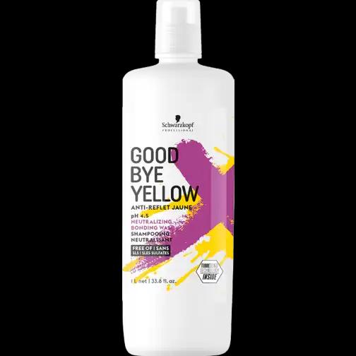 Schwarzkopf Professional Goodbye Yellow do włosów neutralizujący żółte odcienie, 1000 ml