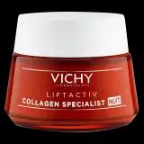 Vichy Liftactiv Collagen Specialist Noc krem przeciwzmarszczkowy do twarzy na noc, 50 ml