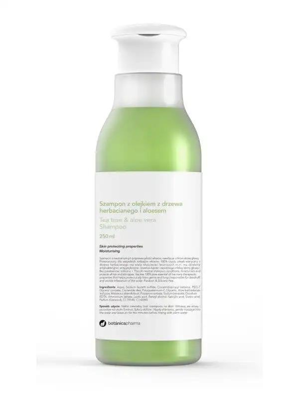 Botanicapharma Tea Tree & Aloe Vera do włosów z olejkiem z drzewa herbacianego i aloesem, 250 ml