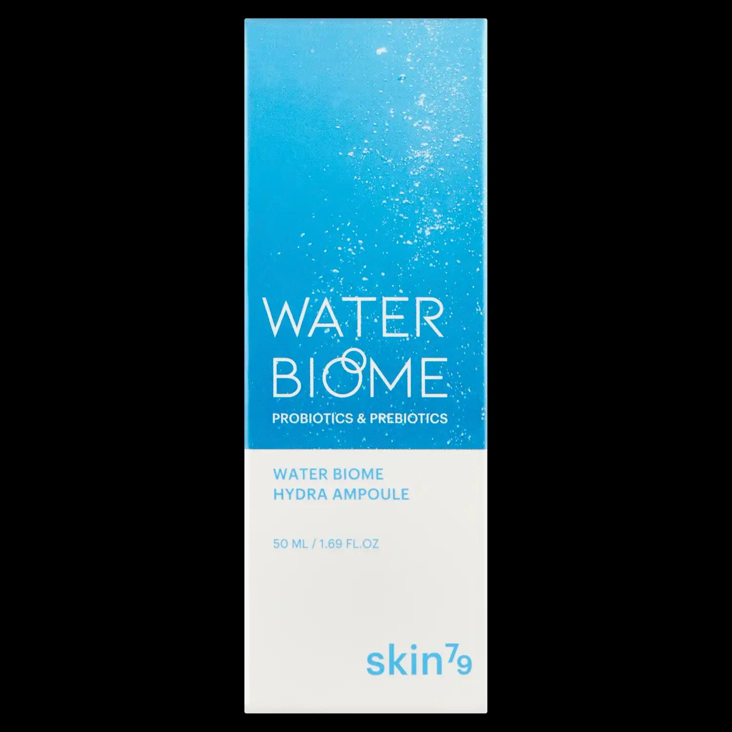 Skin79 Water Biome ampułka z probiotykami i prebiotykami do twarzy, 50 ml