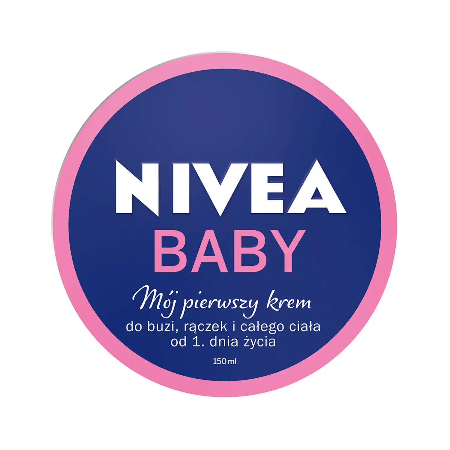 Nivea Baby krem dla dzieci do buzi, rączek i całego ciała, 150 ml