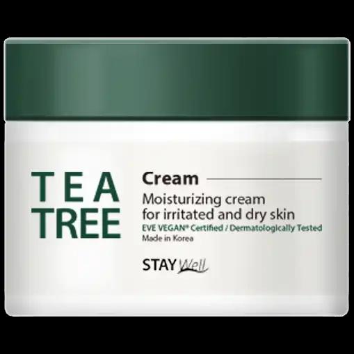 Stay Well Tea Tree krem z drzewa herbacianego do twarzy, 50 ml