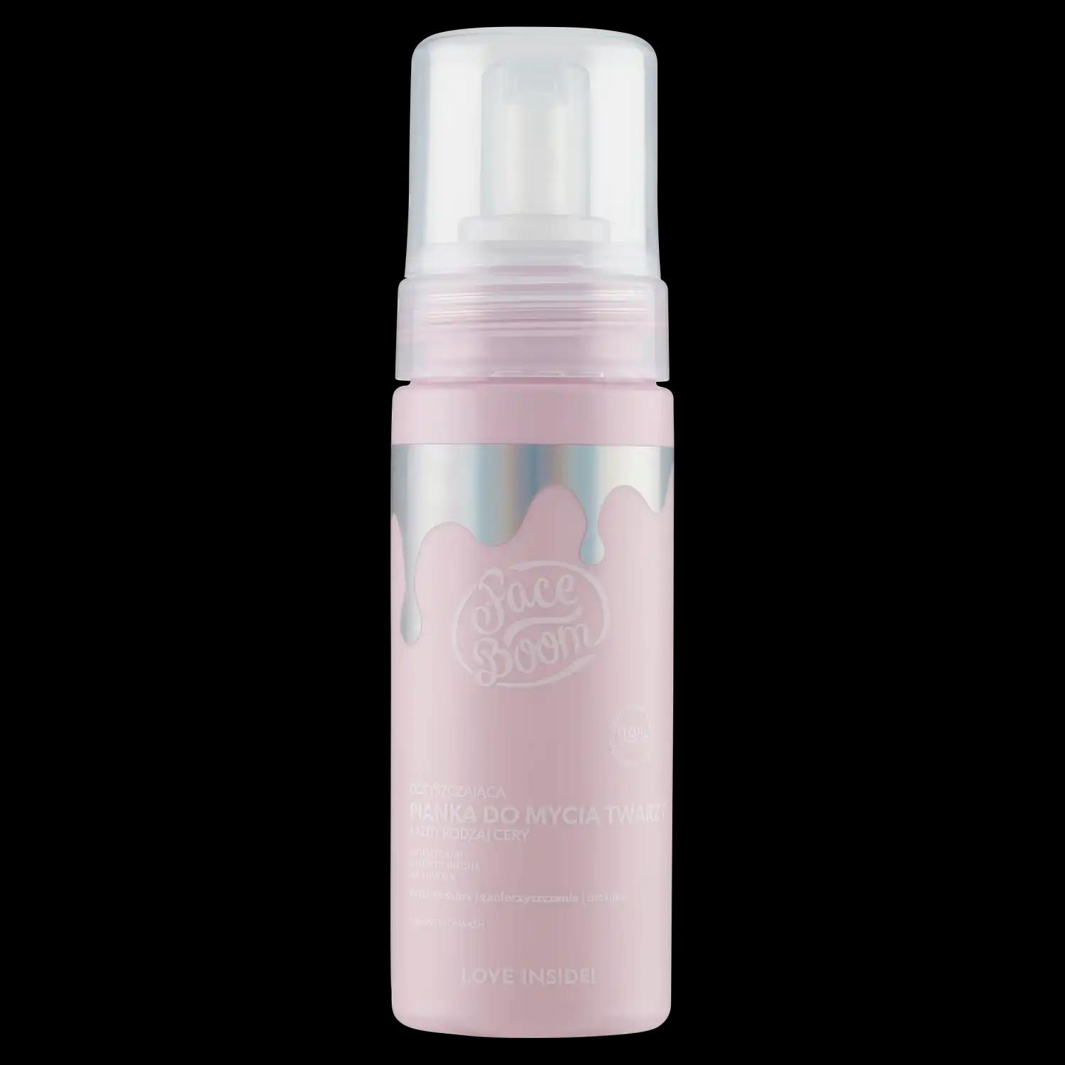 Faceboom oczyszczająca pianka do mycia twarzy, 150 ml