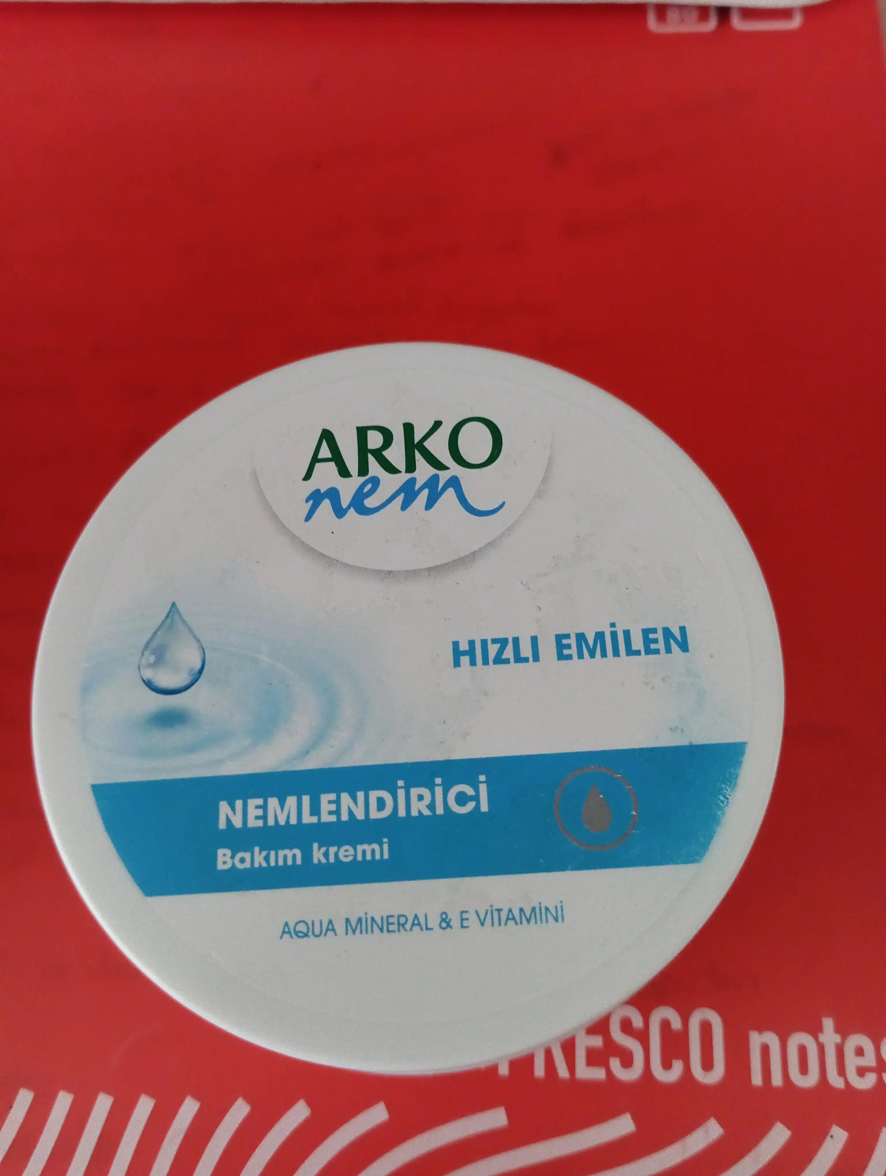 Arko Nemlendirici Bakım kremi