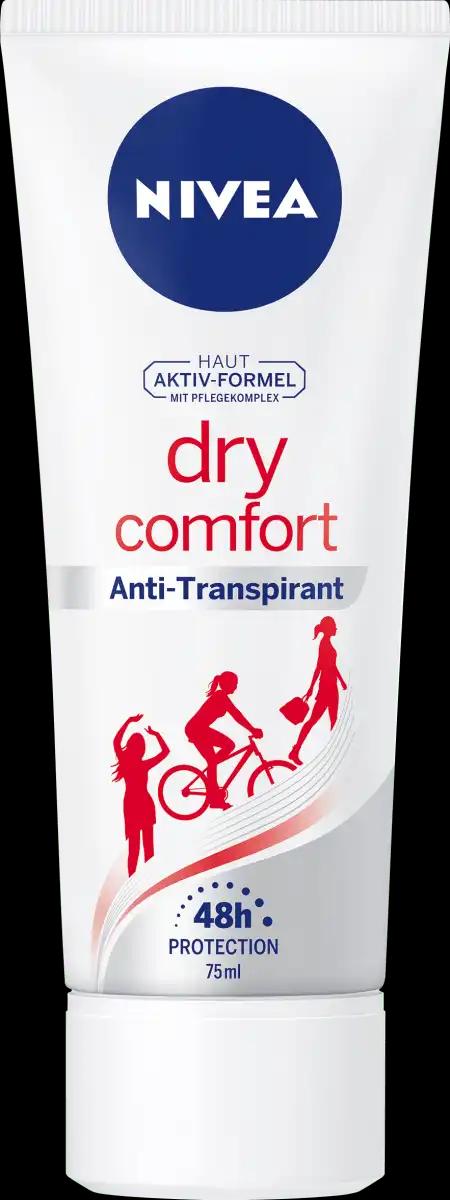 Nivea Antitranspirant Deocreme Dry Comfort, 75 ml